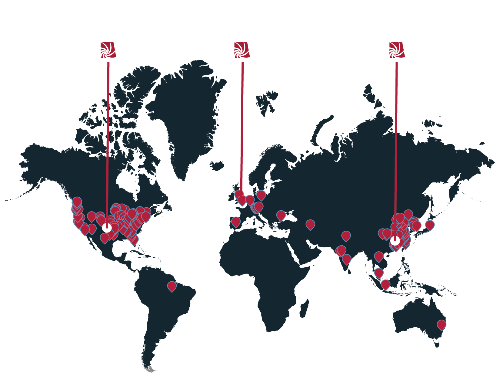 Wilspec Office and Customer location Plotting Map-01